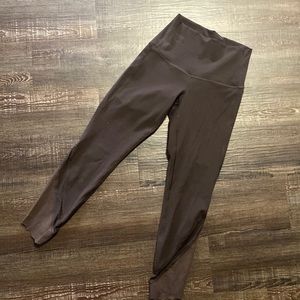NWOT lululemon leggings. Brown, crop size 4